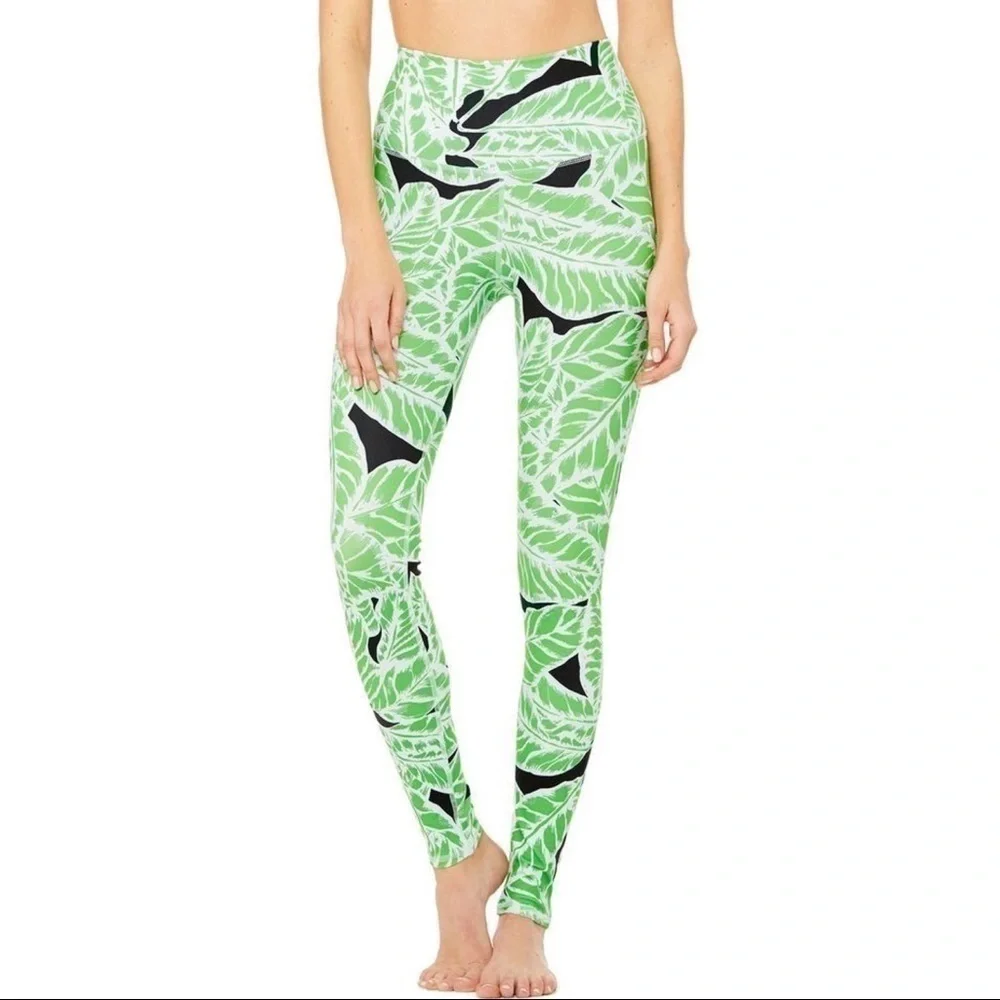 Alo Yoga Palm Springs Glowstick Airbrush Leggings